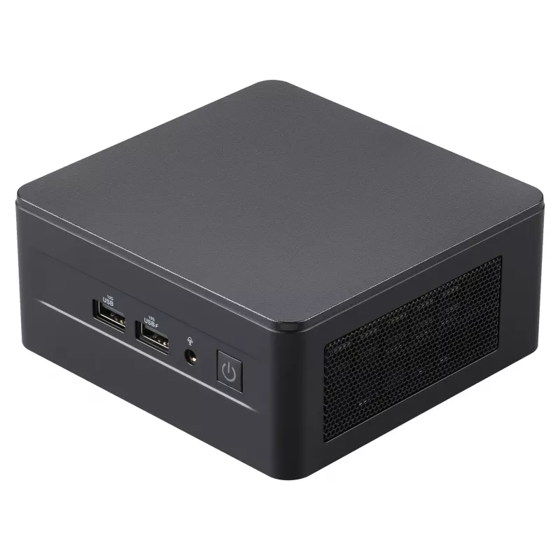 ASUS NUC 13 Pro Arena Canyon RNUC13L3Hv70000 mini PC barebone, Intel Core i7-1370P, vPro, senza cavo di alimentazione, nero