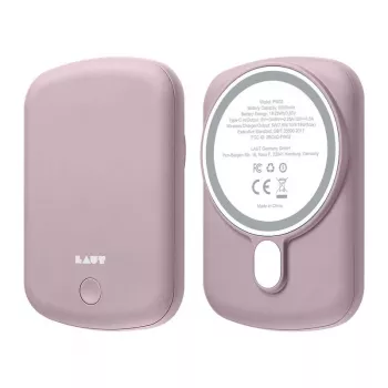 LAUT POWER CHARGE HANDY rosa powerbank compatibile con MagSafe