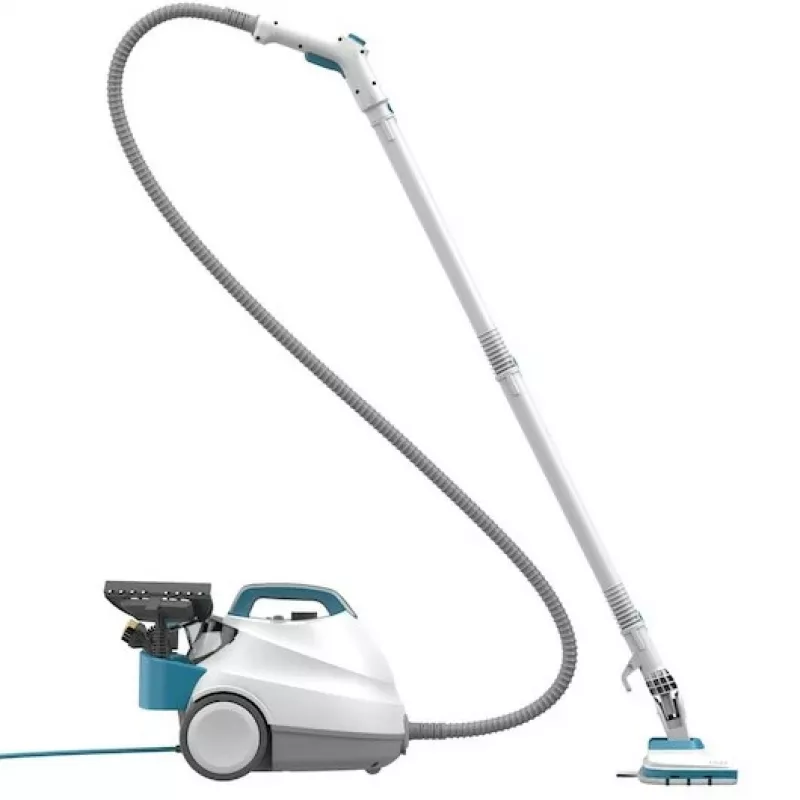 Black & Decker BHSMP2314-QS Pulitore a vapore Pulitore a vapore cilindrico 1,2 L 2300 W Blu, Bianco