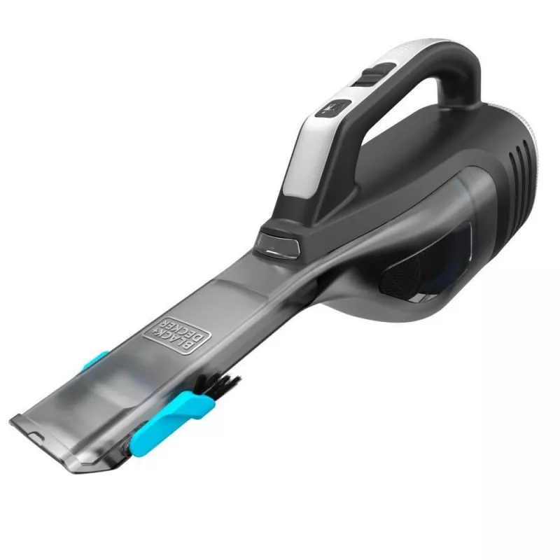 Black & Decker DVD320B Aspirapolvere a mano nero, argento, turchese senza sacchetto