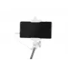 Selfie-Stick monopiede con cavo bianco