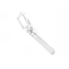 Selfie-Stick monopiede con cavo bianco