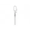 Selfie-Stick monopiede con cavo bianco