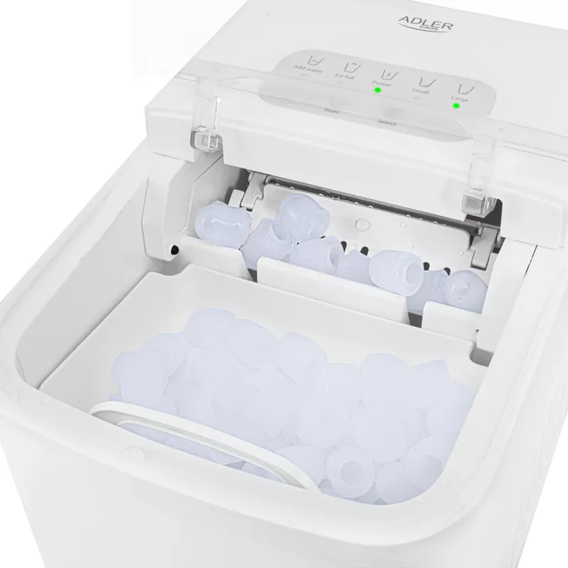 Adler macchina per cubetti di ghiaccio | AD 8800 | potenza 105 W | capacità 1,4 l | bianco