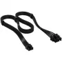 Corsair cavo PCIe 6+2 pin con guaina premium, per alimentatore Type-5 – nero
