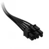Corsair cavo PCIe 6+2 pin con guaina premium, per alimentatore Type-5 – nero