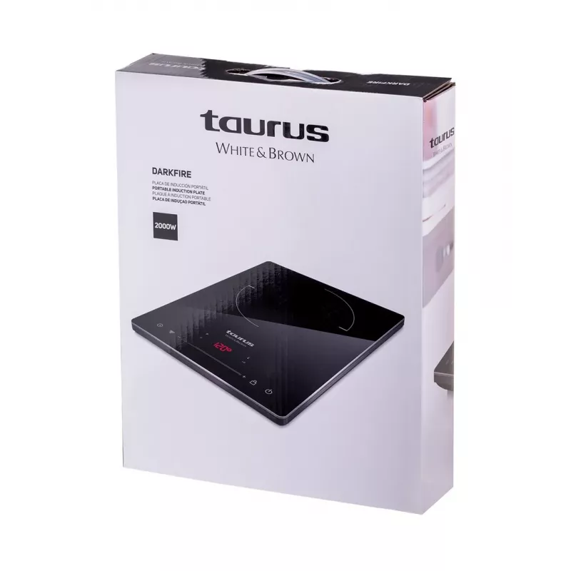 Taurus Darkfire piano cottura a induzione freestanding