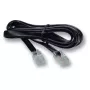 Cavo modulare EFB nero, 2 x connettori RJ10 (4/4), 1:1, 15,0 m
