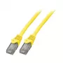 Cavo patch RJ45 EFB-Elektronik Cat.5e U/UTP LSZH CCA AWG24/7 giallo 1m Produttore: EFB Elektronik (K8110GE.1)