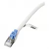 Cavo patch RJ45 EFB Cat.6A S/FTP LSZH BC AWG26 bloccabile bianco 0,5m