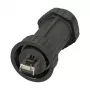 EFB Elektronik IP68FST6AB - pressacavo per connettore RJ45 da campo, 6,5 - 9,0mm