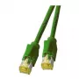 Cavo patch RJ45 EFB Cat.6A S/FTP LSZH Draka UC900 TM31 verde 0,25 m