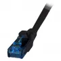 EFB Cavo patch RJ45 Cat.6A U/UTP LSZH Premium 500MHz nero 7,5m