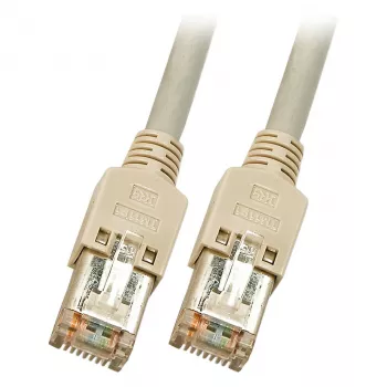 EFB Cavo patch RJ45 Cat.5e F/UTP LSZH Draka UC300 TM11 grigio 0,25m
