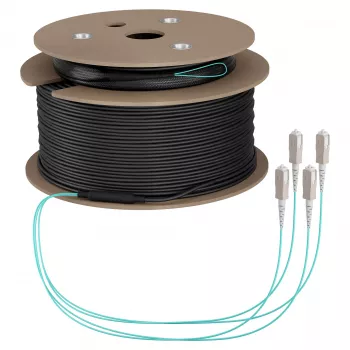 EFB Cavo trunk U-DQ(ZN)BH OM3 4G (1x4) SC-SC 140m Dca LSZH