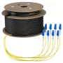 Cavo trunk EFB U-DQ(ZN)BH OS2 8E (1x8) LC-LC 130m Dca LSZH G657A1