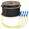 Cavo trunk EFB U-DQ(ZN)BH OS2 8E (1x8) LC-LC 90m Dca LSZH G657A1