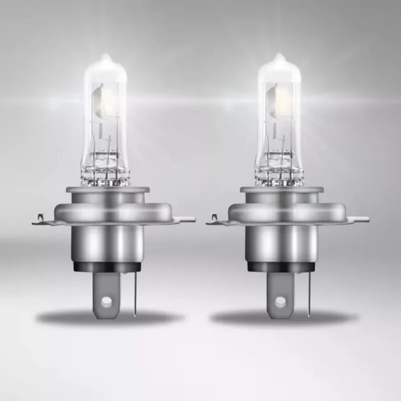 OSRAM NIGHT BREAKER SILVER H4 12 V 60/55 W, 2 pezzi