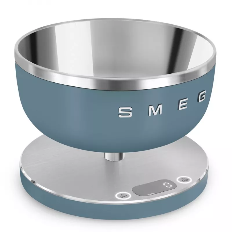 Smeg bilancia da cucina dig. KSC01SBMWW, max. 5kg, Storm Blue