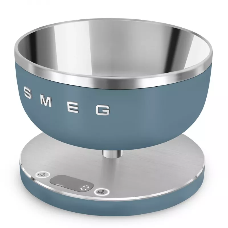 Smeg bilancia da cucina dig. KSC01SBMWW, max. 5kg, Storm Blue