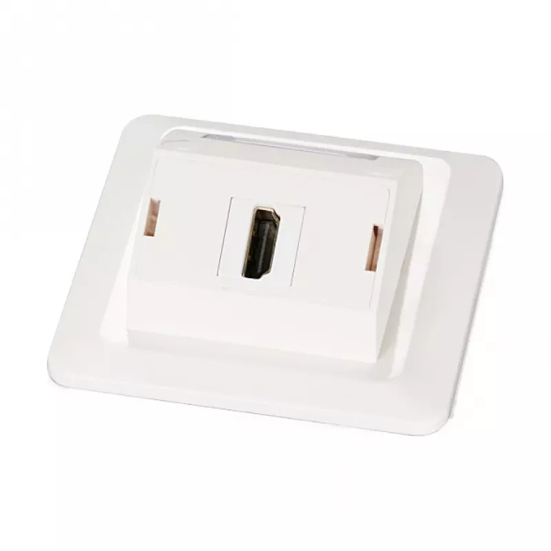 EFB Set telaio multifunzione con adattatore 1 e 2 porte formato Keystone (HDMI, USB,