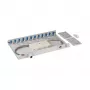 EFB Scatola di giunzione gr estendibile LC/APC OS2 12x pigtail separati e 6x accoppiatori duplex