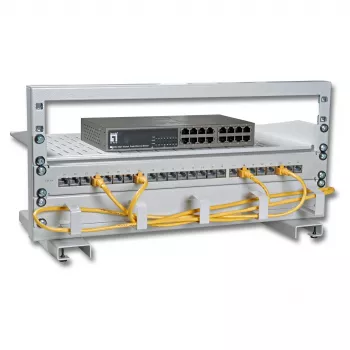 EFB 19 4HE Mini rack di rete, RAL7035