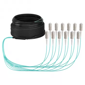 Cavo trunk EFB U-DQ(ZN)BH OM3 12G (1x12) SC-SC 20m Dca LSZH