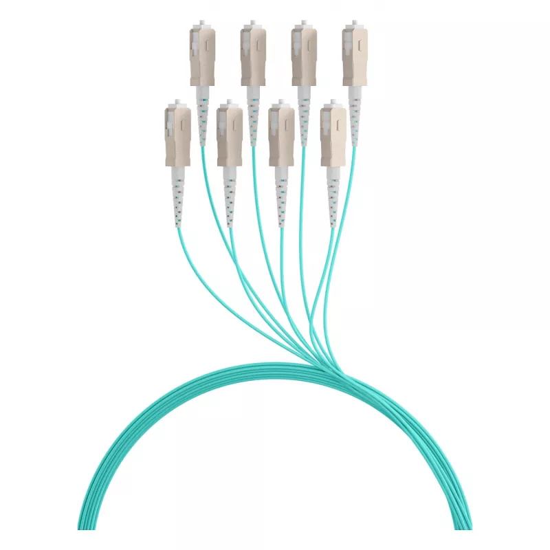 Cavo trunk EFB U-DQ(ZN)BH OM3 8G (1x8) SC-SC 190m Dca LSZH