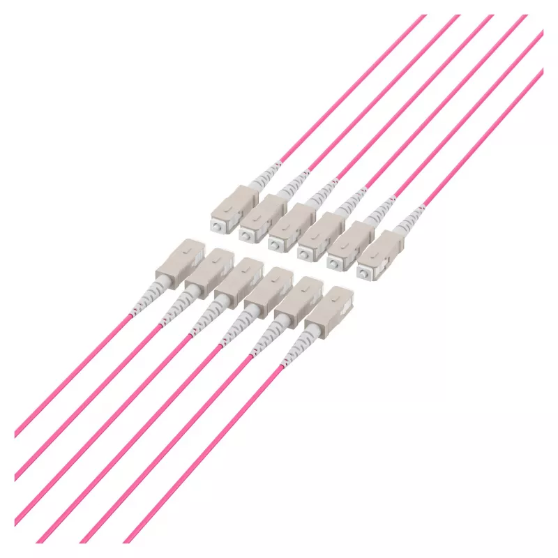 Cavo trunk EFB U-DQ(ZN)BH OM4 12G (1x12) SC-SC 30m Dca LSZH