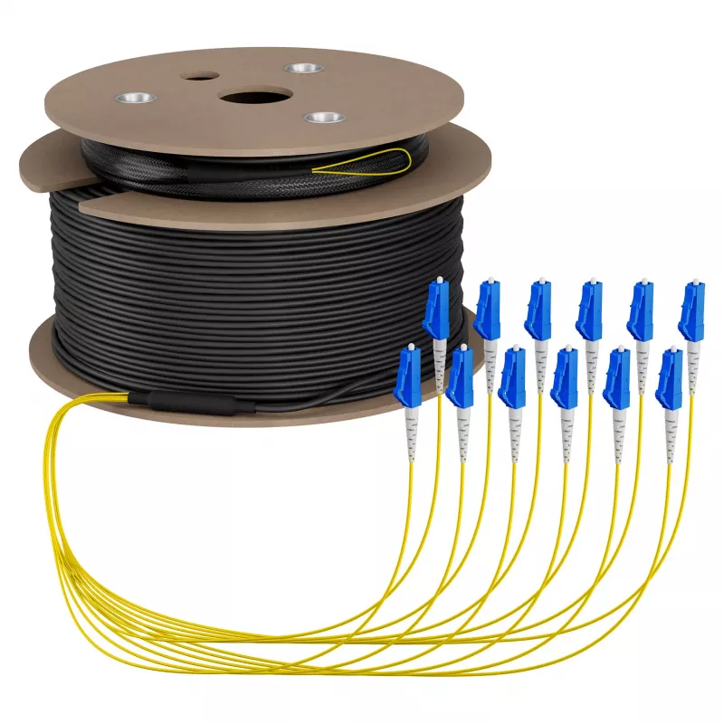 Cavo trunk EFB U-DQ(ZN)BH OS2 12E (1x12) LC-LC 150m Dca LSZH G657A1