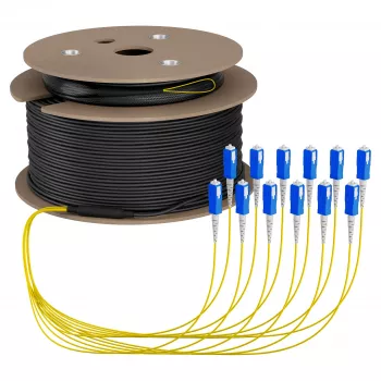 Cavo trunk EFB U-DQ(ZN)BH OS2 12E (1x12) SC-SC 70m Dca LSZH G657A1