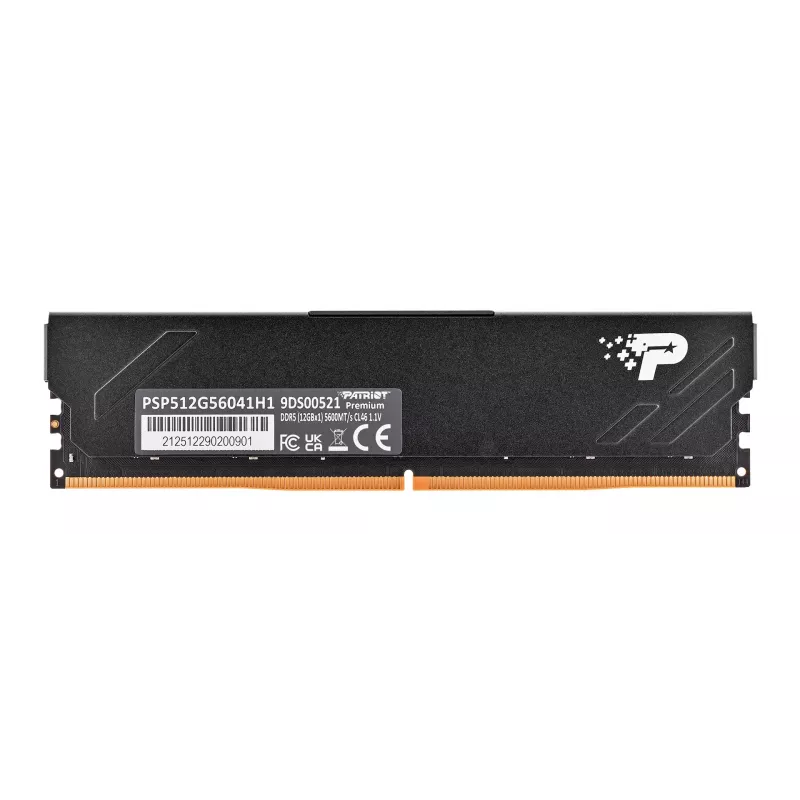 Patriot Premium nero DDR5 12GB 5600MHz dissipatore 1Rank