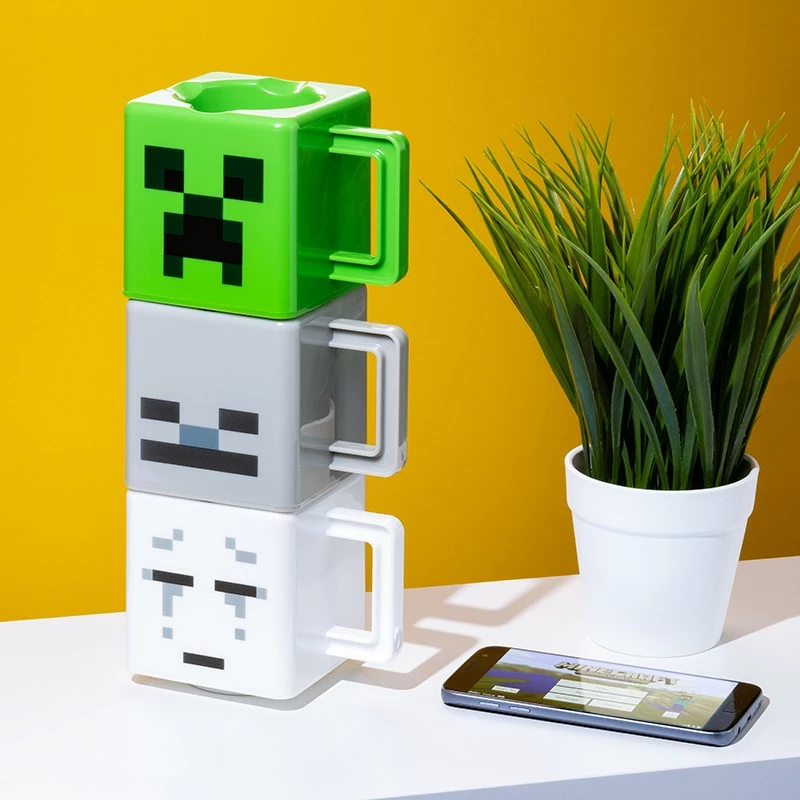 PP Minecraft bicchiere impilabile