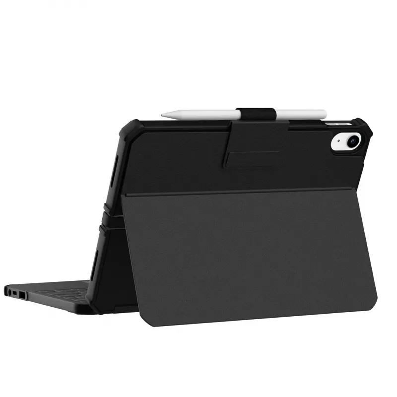 UAG Custodia protettiva con tastiera USB-C per iPad 10.9 10 gen. / 11 (A16) con supporto per Apple Pencil (black/gray)