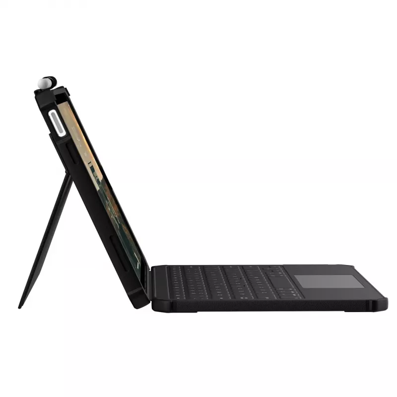 UAG Custodia protettiva con tastiera USB-C per iPad 10.9 10 gen. / 11 (A16) con supporto per Apple Pencil (black/gray)