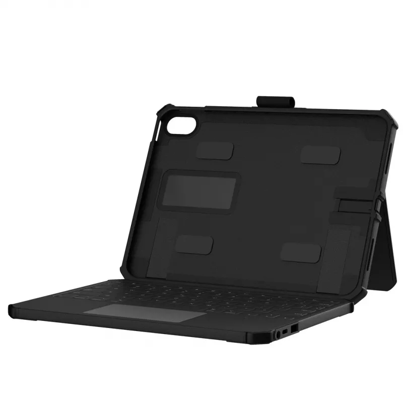 UAG Custodia protettiva con tastiera USB-C per iPad 10.9 10 gen. / 11 (A16) con supporto per Apple Pencil (black/gray)