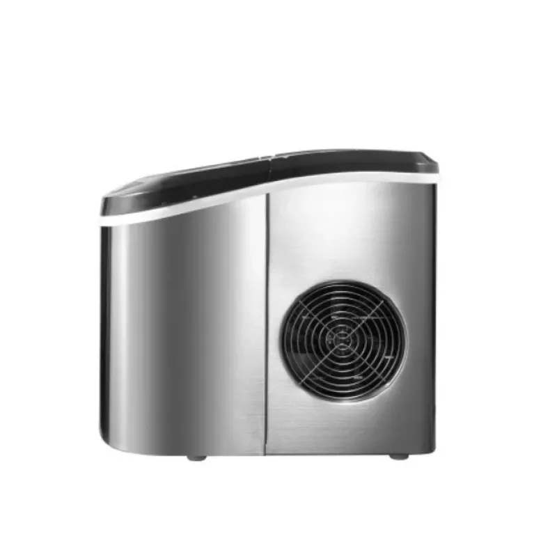 Macchina portatile per cubetti di ghiaccio LIN ICE PRO-S12 argento