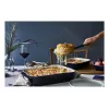 Staub Forma rettangolare in ceramica, blu scuro, 34x24x7,6