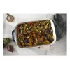Staub Forma rettangolare in ceramica, blu scuro, 34x24x7,6