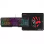 A4TECH BLOODY USB B1700 B140N +ES7 + BP-50M USB/ Esports Black USB Set (tastiera+mouse+tappetino) (EN)