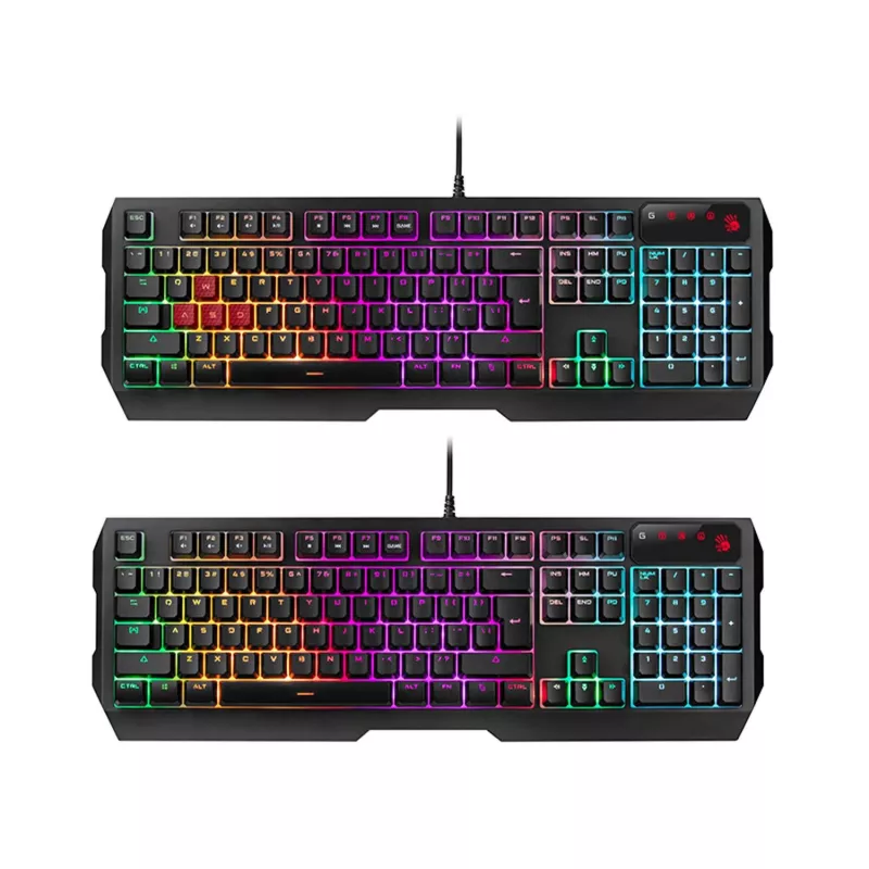 A4TECH BLOODY USB B1700 B140N +ES7 + BP-50M USB/ Esports Black USB Set (tastiera+mouse+tappetino) (EN)