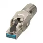 EFB Elektronik 88035P8.1 - RJ-45 - Argento - Connettore maschio - Zinco - Cat6 - 22/26