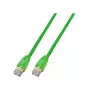 EFB-Elektronik Cavo patch RJ45 Cat.6 U/UTP LSZH CCA verde 3 m Produttore: EFB Elektronik (K8104GN.3)