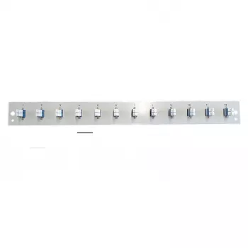 Modulo pannello frontale EFB Elektronik SB-FP-S-12SC-S-OS2 — 12× adattatori LC duplex, OS2, nero
