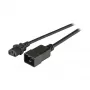 EFB-Elektronik Prolunga di alimentazione IEC C20 180° - C13 180°, nero, 1,8 m, 3 x 1,00 mm² Produttore: EFB Elektronik (EK531.1,8V2)