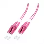 EFB Elektronik O0319.0,5-1.2 Cavo in fibra ottica 0,5 m 2x LC OM4 viola (O0319.0,5-1.2)
