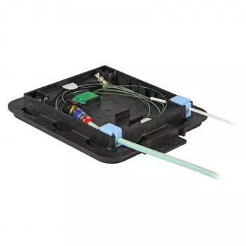 EFB Elektronik 83205.1 Muffola compatta per giunzioni in fibra ottica, 12 fibre (crimpata)