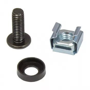 Kit di fissaggio M6, viti 20 mm, set da 50, nero, Good Connections® (GC-N0099)