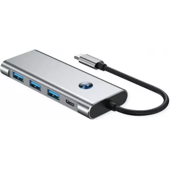 Docking station USB-C VALUE 7-in-1, 4K60 1xHDMI, 3xUSB-A, 1xSD/microSD, 1xC PD (12.99.1144)